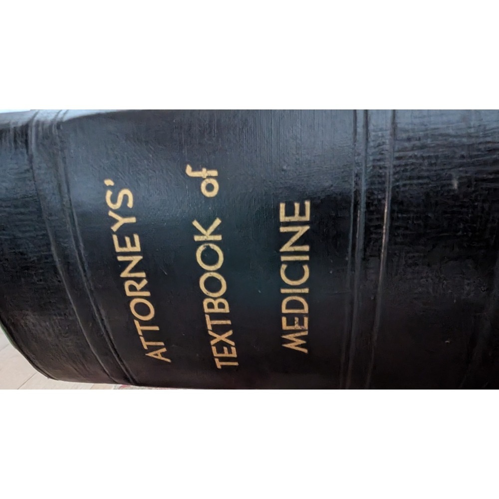 Vintage Attorneys Textbook Of Medicine 2nd‎ Edition 1940